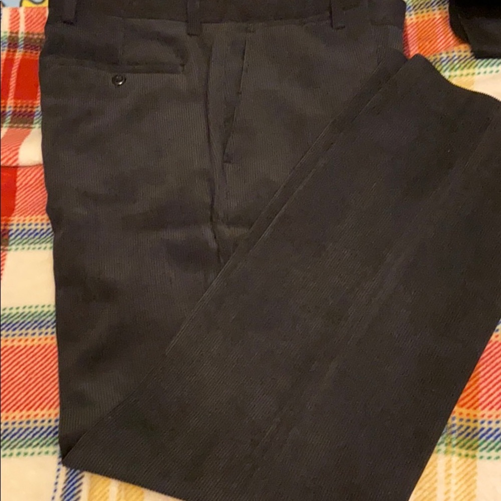 Corduroyed pants